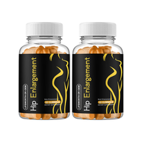 Bonbons gommeux vitaminés naturels OEM personnalisés Lifeworth Supplément d'amélioration quotidienne Gommes améliorées en usine grosses hanches pour femmes
