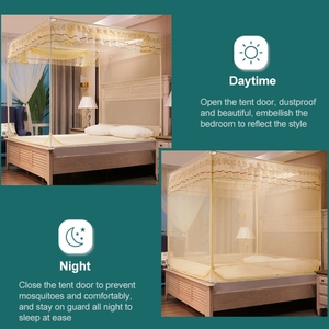 มุ้งกันฝุ่นขนาด200x220ซม. ตาข่ายกันฝุ่นแบบหนาสำหรับติดตั้งในบ้านฟรี - Product Image 4