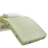 Matelas en mousse à mémoire de forme en silicone personnalisé, respirant, lavable, antibactérien, motif panda de dessin animé pour enfants