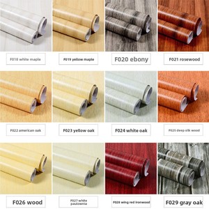 Papier peint auto-adhésif en PVC de couleur unie mate, design floral moderne, papier contact pelable et collant en rouleau pour chambre à coucher, salon, cuisine - Product Image 6