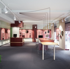Muebles de Exhibición para Ópticas, Estantes de Pared para Exhibición de Gafas, Decoración Interior de Ópticas, Muebles de Exhibición Personalizados - Product Image 6