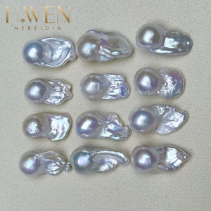 Bán Buôn 1-4a Tự Nhiên Baroque Loose Ngọc Trai 9-18Mm Trắng Hồng Tím Nước Ngọt Không Thường Xuyên Lớn Ngọc Trai - Product Image 5