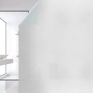 Banyo ev ofis gizlilik koruması için kapı pencere kaplamaları buzlu güneş filmleri