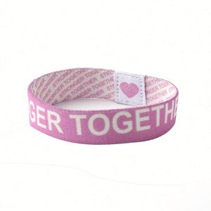 Bracelet en tissu élastique de mode en gros avec logo personnalisé - Product Image 3