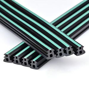 <span class=keywords><strong>Guarnizione</strong></span> e Profilo in EPDM/PVC/T per Vetrate Impermeabili, Strisce per Sigillatura di Finestre, Porte e Pareti Divisorie, Striscia in EPDM da 10mm - Product Image 2