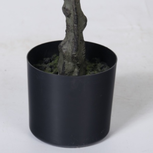 Arbre artificiel en plastique en pot, citronnier, pour décoration intérieure et extérieure, maison, bureau, jardin, plantes artificielles, faux - Product Image 4
