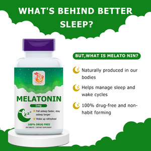 Compléments alimentaires OEM ODM avec calcium et mélatonine pour aider à calmer l'esprit et le corps et à maintenir une bonne santé – Comprimés de mélatonine - Product Image 6