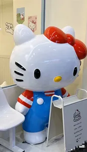 Figura Decorativa de <span class=keywords><strong>Hello</strong></span> <span class=keywords><strong>Kitty</strong></span> para Exteriores, Estatua Grande para Jardín, Personalización de Fábrica - Product Image 3