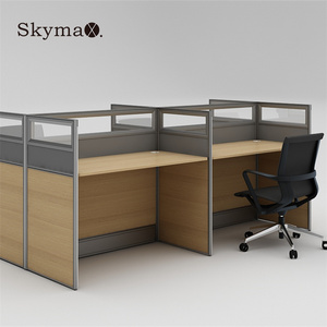 Muebles de oficina para el hogar y juego de sillas Esenciales para el hogar Estación DE TRABAJO Escritorio Muebles de oficina Cubículo de oficina moderno - Product Image 1