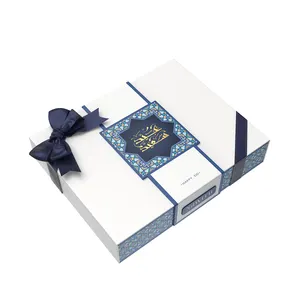 Ид аль-Адха исламский Рамадан Мубарак пустой палочка микс шоколадные конфеты сладкие сухие фрукты орех Подарочная бумажная коробка для подарков