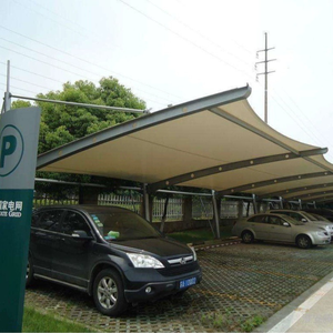 Expédition rapide, auvent de stationnement pour voiture en aluminium imperméable, protection solaire extérieure, abri pour voitures sur allée ou côté rue, pour 2 voitures - Product Image 4