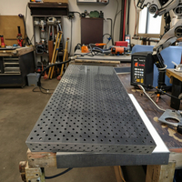 Tables de soudage populaires D16 D28 avec pinces de soudage réglables