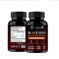 Gélules d'huile de nigelle noire Wins Town pressées à froid, Nigella Sativa, favorisent la santé digestive, le soutien immunitaire et la fonction cérébrale
