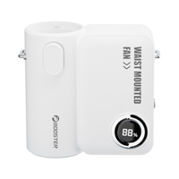 Mini ventilateur de taille pour sports de plein air: refroidisseur portable à grande vitesse, le moteur turbo souffle puissamment sans être bouché