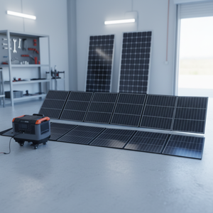 Panneaux solaires 400W, station d'alimentation portable à charge rapide, panneaux solaires pliables avec T20 T30 T50 - Product Image 3