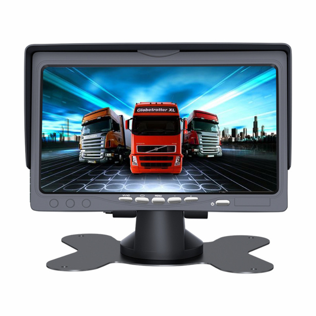Hight Quality Tft Monitor 7 Inch Rear View Monitor Lcd De 7 Para Camara Cctv 1024x600 Ips Portable Monitor 7 Inch Av in