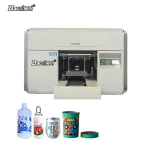 Baosiwei Cheap A3 I3200 Uv Machinery Mug 30Cm Business Card Smart Roll Sheet Cylinder Printing All In One Printer