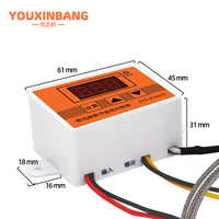 Micro régulateur de température ZFX-W3003 Thermostat thermorégulateur chauffage et refroidissement Incubateur Intelligent régulateur de température de l'eau