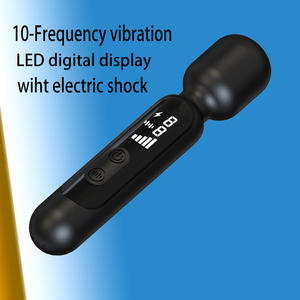 AV Wand pantalla LCD Mini masajeador eléctrico de cuerpo completo para adultos vibrador vibración de 10 frecuencias juguetes sexuales al por mayor para mujer - Product Image 2