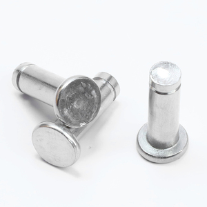 Pasadores de fijación de acero inoxidable 304 con cabeza plana y anillo de retención M3 M4 M5 M6 M12 M14, pasador de localización con circlip - Product Image 2