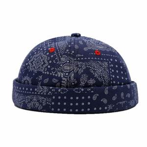 Women's Artistic Retro Paisley Baseball Cap Cashew Flower Brimless Men's Outdoor Street Personalized Docker <b>Hats</b> - Product Image 5