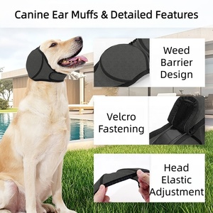 USMILEPET - Orejeras para Perros de Poliéster con Nuevo Diseño, Protección Contra el Ruido, Reducción del Estrés, Cómodas e Impermeables - Product Image 6