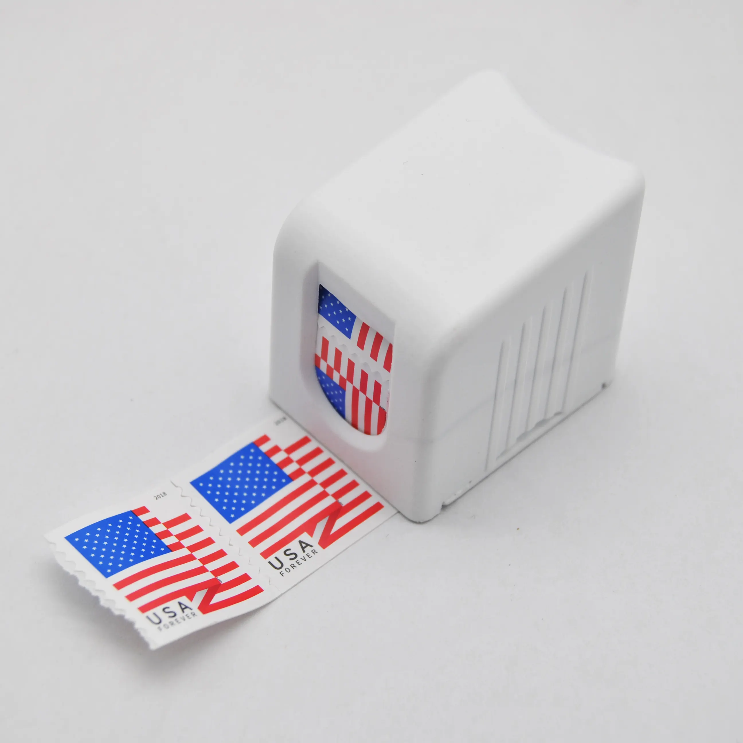 Plastic 100 roll stamp dispenser holders