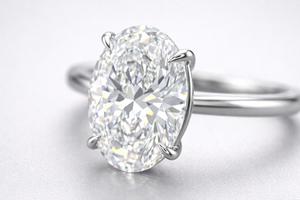 Anillo de Diamantes de Platino Premium para Mujer, Joyería Clásica y Elegante con Acabado Brillante, Ideal para Fiestas y Uso Diario - Product Image 3