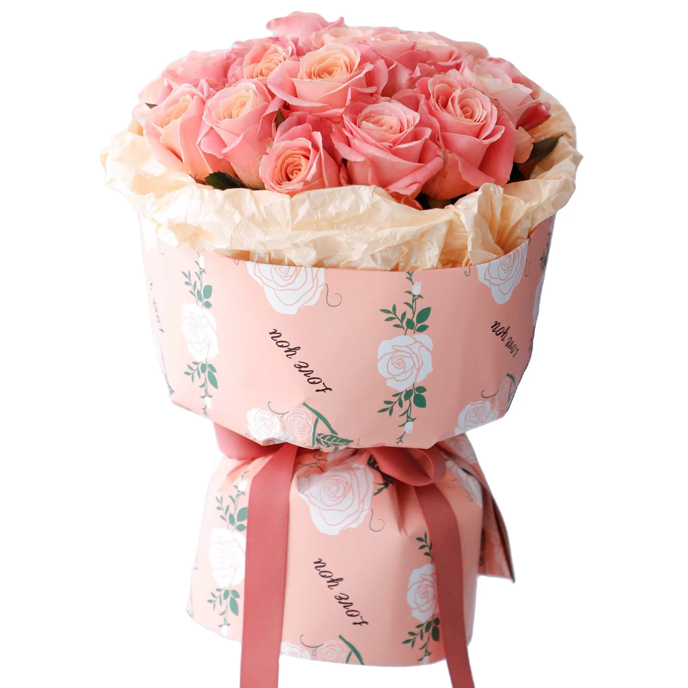 SY Ready Ship Flower Wrapping Paper 58*58cm Waterproof High Quality Flower Wrapping Paper Bouquets