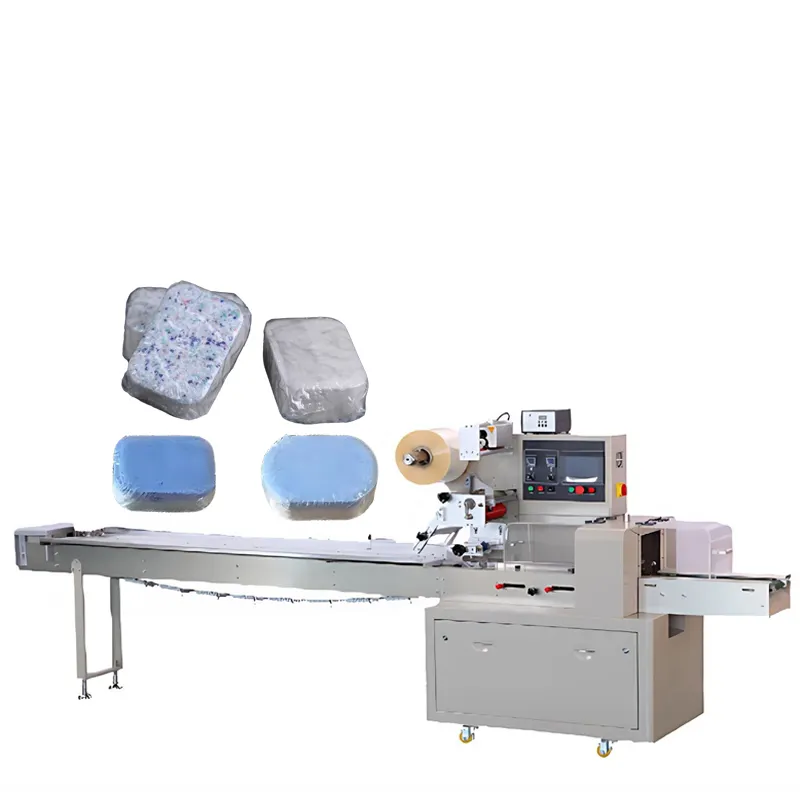 Ultimate Packaging Efficiency Cutting-Edge Water-Soluble Film Pillow Packing Machine used for Washing Machine Freshness Cleaner