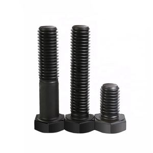 Vis hexagonales en acier au carbone classe 8.8, oxydées noires, filetées intégrales et semi-filetées, M8 M7 M6 ISO4014 <span class=keywords><strong>ISO4017</strong></span> - Product Image 4