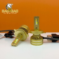 BAOBAO BB2190 Super brillante 150W 350W 50000lm CANbus H1 H3 H4 H7 H11 9005 4300K Bombilla LED faro para coche blanco cálido