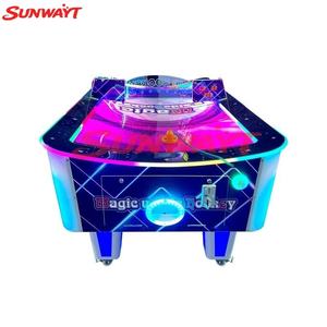Máquina de Videojuegos Operada con Monedas, Mesa de Hockey de Aire Interior Magic U-side, Máquina de Juego de Hockey de Aire con Redención de Boletos - Product Image 3