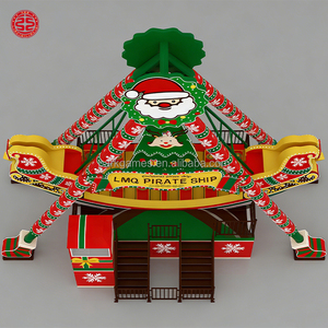 Équipement de parc d'attractions extérieur attrayant : Manège familial <span class=keywords><strong>Bateau</strong></span> Viking Balançoire, Manège <span class=keywords><strong>Bateau</strong></span> <span class=keywords><strong>Pirate</strong></span> de Noël à vendre - Product Image 4