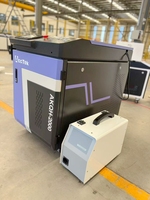 Machine de découpe, soudage et nettoyage laser à fibre Raycus 5 en 1 de 1500W, 2000W, 3000W pour le nettoyage et le soudage des métaux - En vente