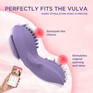 Kablosuz vajina mastürbasyon vibratör g-spot kadın seksi çiftler flört giymek akıllı telefon kontrolü giyilebilir vibratör - Product Image 6