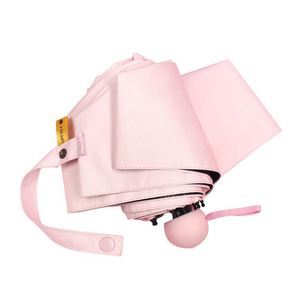 Parapluies de poche portables miniatures en gros, parapluies compacts manuels personnalisés avec protection UV pour femme, avec logo personnalisé - Product Image 2