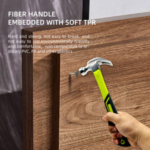 No.625001 8 Oz DIY 등급 유리 섬유 손톱 망치 경량 및 내구성 1 년 보증 STANLEY OEM보다 열등하지 않음 지원 - Product Image 4