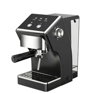 Semi-Automatic Stainless Steel Italian Espresso Coffee Machine Cafe Maker