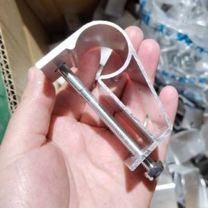 מפעל ייצור סגסוגת ערכת חממת אלומיניום תיקון אטב מוט מוט צינור עגול צינור אטב - Product Image 4