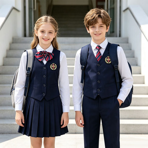 Uniformi Scolastiche Personalizzate all'Ingrosso per Ragazze e Ragazzi: Gilet, Gonne e Pantaloni per Scuole Primarie e Medie - Product Image 3