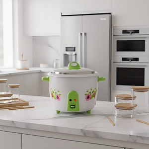 Olla Arrocera Automática de 1.0-2.8L, 400W-1000W, Forma de Tambor, Olla Blanca, Función Mantener Caliente, Taza Medidora para Uso en la Cocina - Product Image 4