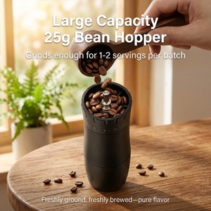 <span class=keywords><strong>Moulin</strong></span> <span class=keywords><strong>à</strong></span> <span class=keywords><strong>café</strong></span> manuel Hourglass |   Fraise en acier inoxydable CNC <span class=keywords><strong>à</strong></span> triple roulement |   <span class=keywords><strong>Moulin</strong></span> <span class=keywords><strong>à</strong></span> expresso portable réglable de grande capacité - Product Image 3