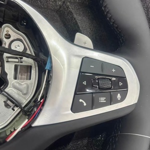 Volant de <span class=keywords><strong>voiture</strong></span> pour BMW G30 G31 G20 G80 G21 G81 G22 G30 G31 G32 G11 G12 G14 G15 G16 G01 G87 Classics, volant en cuir - Product Image 4