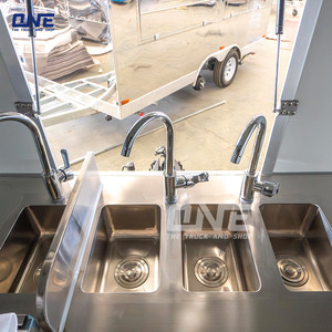 Rimorchio alimentare Mobile chiuso per hamburger gelato al caffè hot dog-per la consegna di Snack - Product Image 5