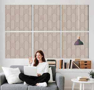 Meilleures ventes d'usine - Panneaux acoustiques décoratifs pour murs - Panneaux absorbants du son en polyester pour l'enregistrement et les studios <span class=keywords><strong>à</strong></span> domicile - Product Image 1