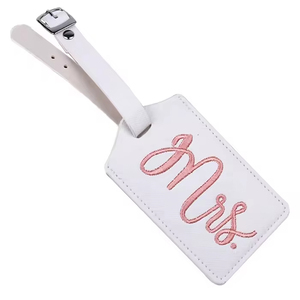 Etiqueta de Equipaje al por Mayor, Porta Tarjetas de Cuero PU, Etiqueta de Regalo Empresarial, <span class=keywords><strong>Identificador</strong></span> de <span class=keywords><strong>Maleta</strong></span> de Cuero Genuino <span class=keywords><strong>Personalizado</strong></span> - Product Image 6
