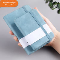 Carnet de notes de poche OEM ODM en cuir PU avec logo personnalisé, mini journal portable, stylo inclus, cadeau d'entreprise