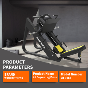 Équipement de fitness commercial CZFIT, presse à jambes 45 °   Machine de squat vertical Hack Squat pour l'entraînement de force - Product Image 4