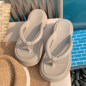 XIXITIAO personalizado interior moda nube sólida verano <span class=keywords><strong>piscina</strong></span> playa deslizamiento zapatilla chanclas oro rosa - Product Image 6